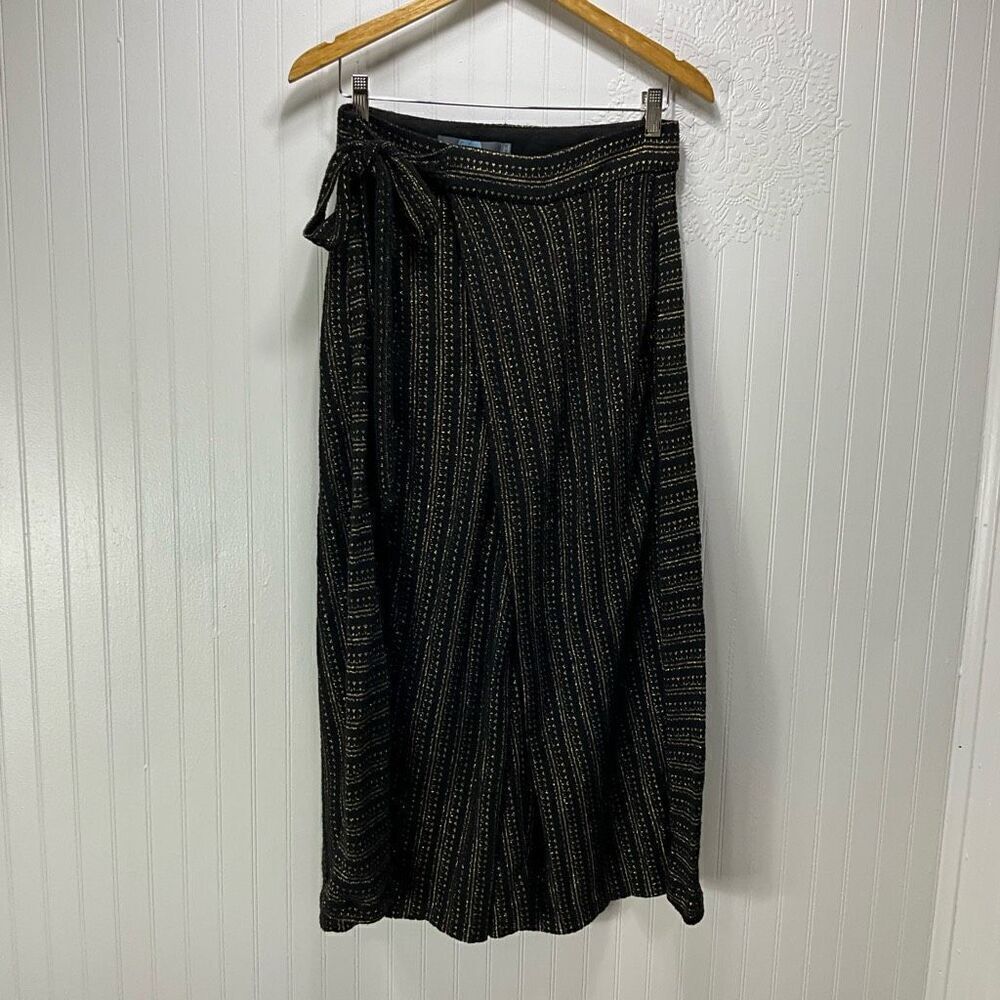 ANTHROPOLOGIE EVA FRANCO Wide Leg Wrap Pants